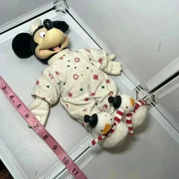 Vintage Mickey Mouse Christmas Pajama Doll - Collectible - Picture 3 of 3